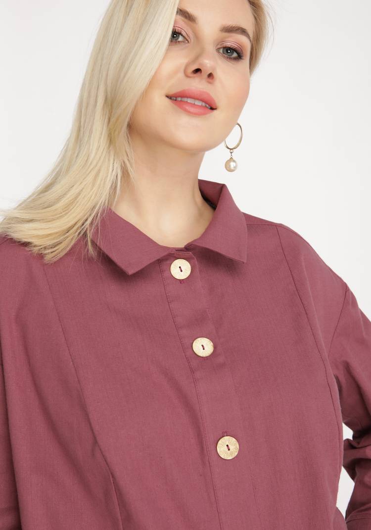 Жакет свободного силуэта на пуговицах шир.  750, рис. 4