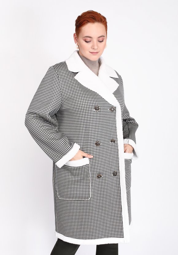 Полупальто Комфортный стиль шир.  580, рис. 6