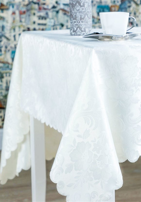 Скатерть жаккардовая Торжество шир.  580, рис. 1