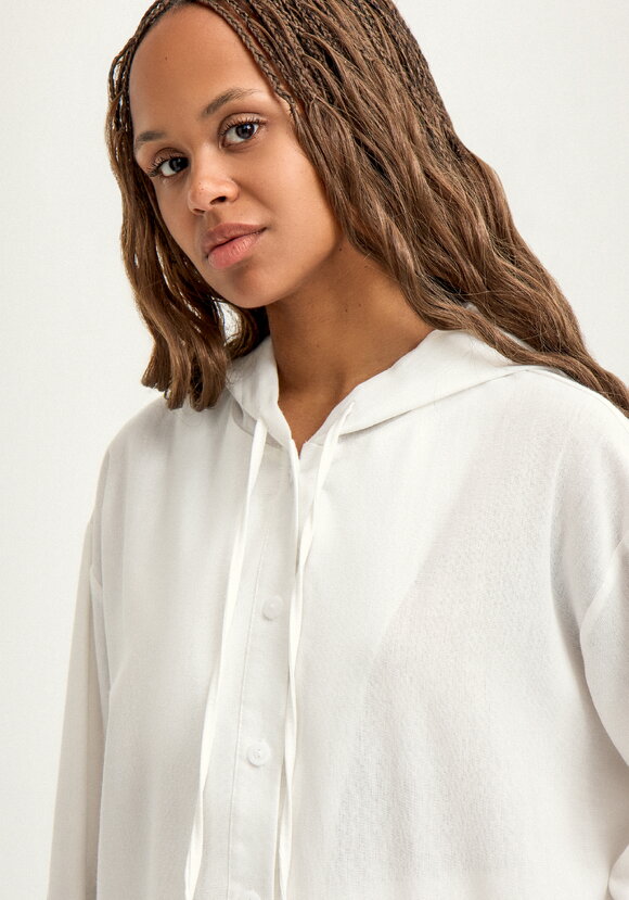 Пыльник изо льна с капюшоном шир.  580, рис. 13