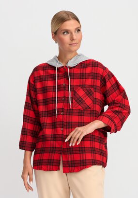 Рубашка с капюшоном Лолла