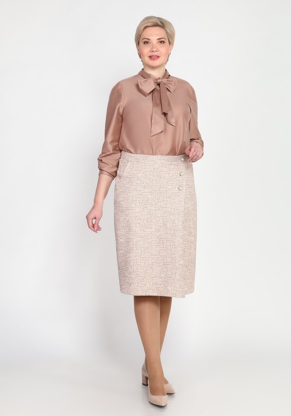 Блуза Волшебство Линий шир.  580, рис. 13