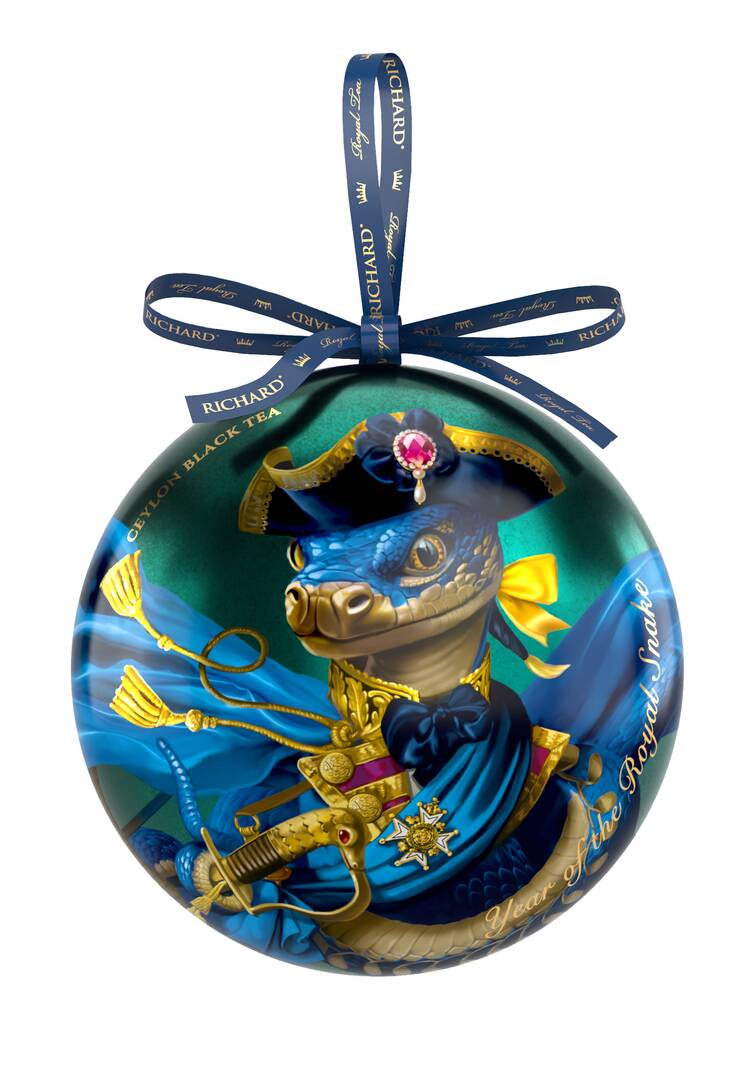 Чай-новогодняя игрушка Год змеи, 3 шт. шир.  750, рис. 10