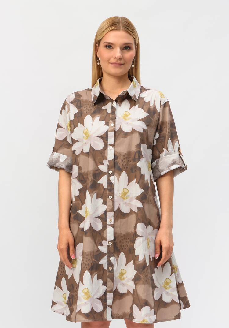 Платье-рубашка Сирена шир.  750, рис. 4