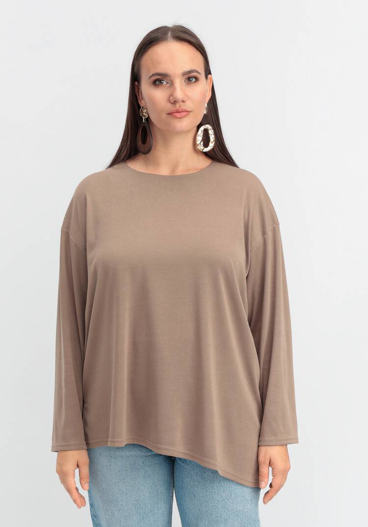 Лонгслив с асимметричным низом шир.  750, рис. 12