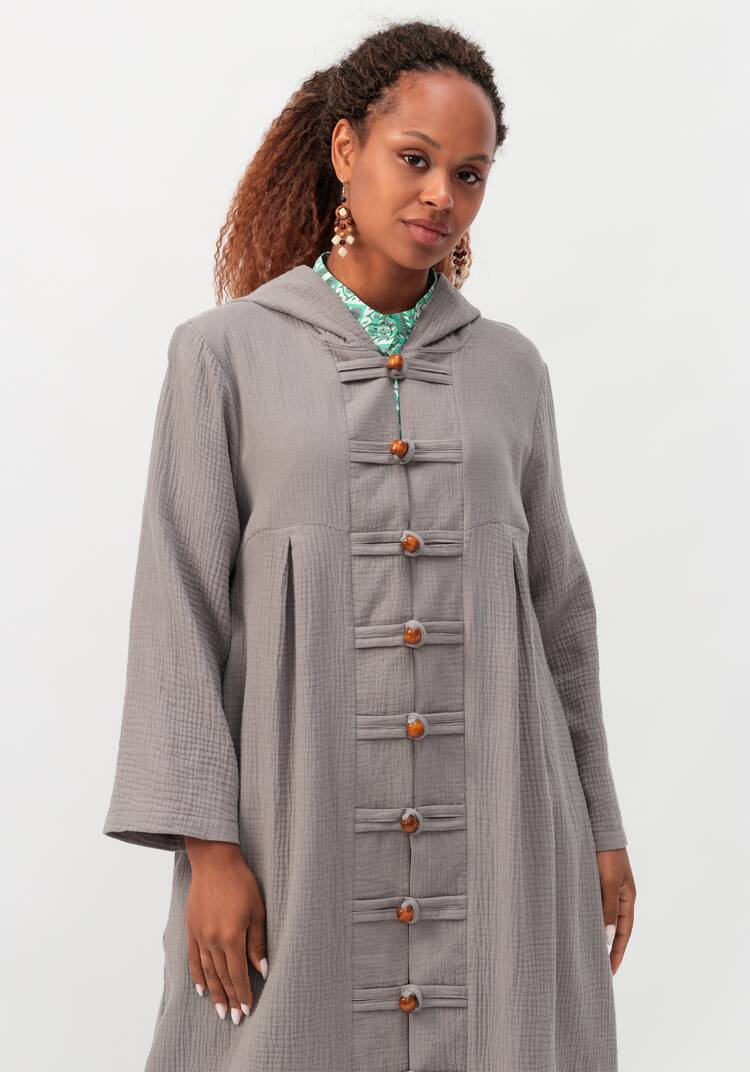 Кардиган удлиненный с капюшоном шир.  750, рис. 11