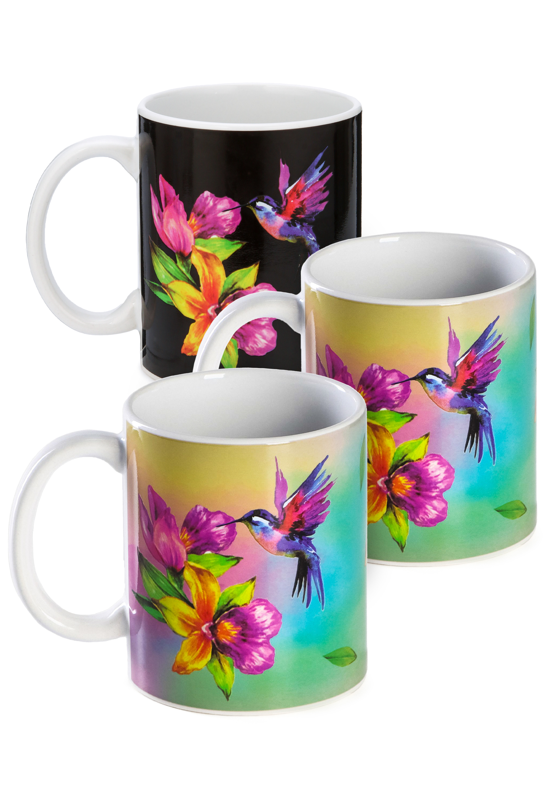 Кружка-хамелеон, 3 шт.