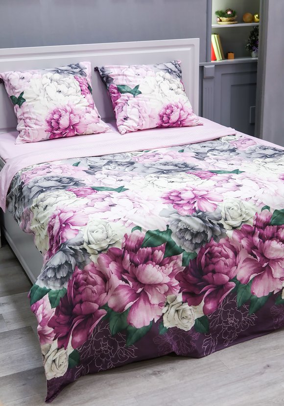 КПБ перкаль Леди Блум шир.  580, рис. 9