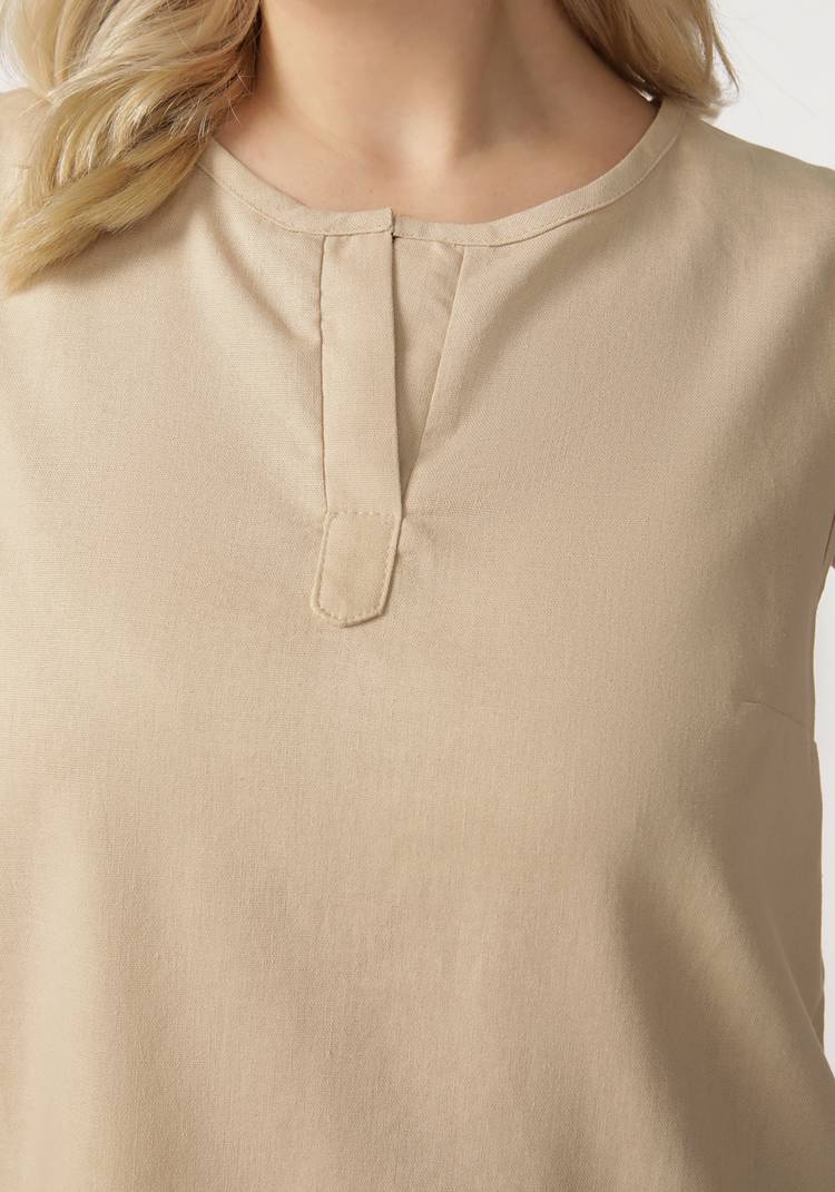 Блуза без рукавов с круглым вырезом шир.  750, рис. 17