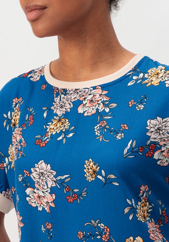 Блуза с цветочным принтом Аманда шир.  580, рис. 20