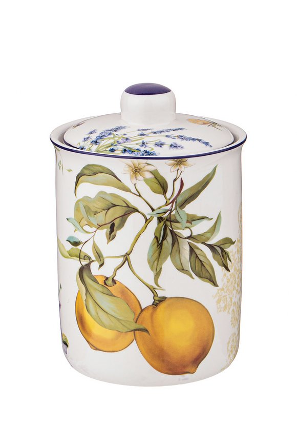 Банка из фарфора с крышкой шир.  580, рис. 5