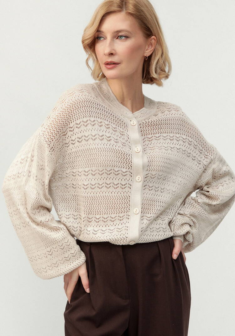 Блуза женская с пышным рукавом шир.  750, рис. 15