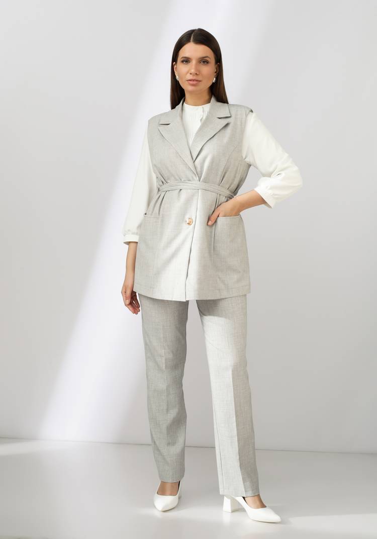 Брюки классические на широкой резинке шир.  750, рис. 7