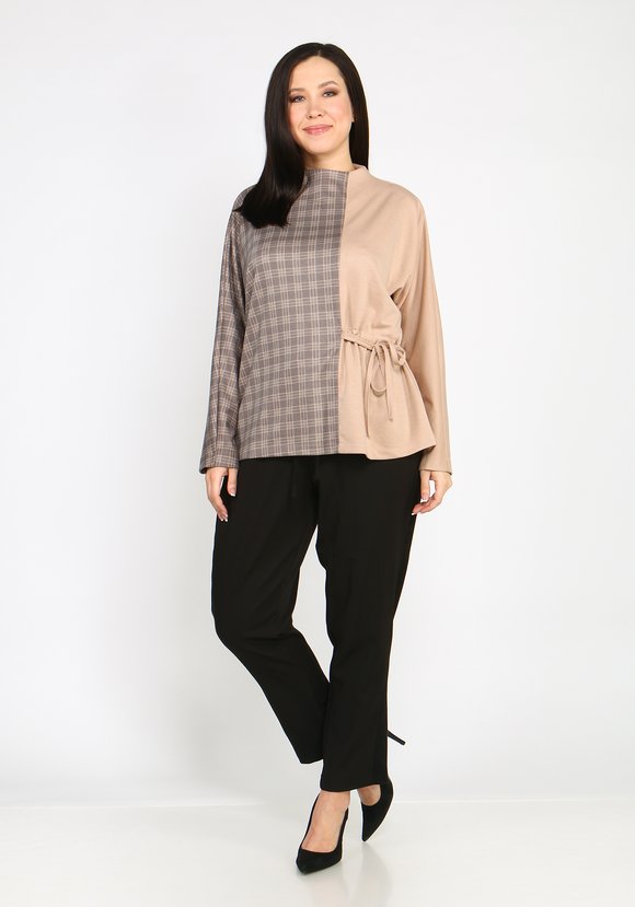 Джемпер комбинированный шир.  580, рис. 1