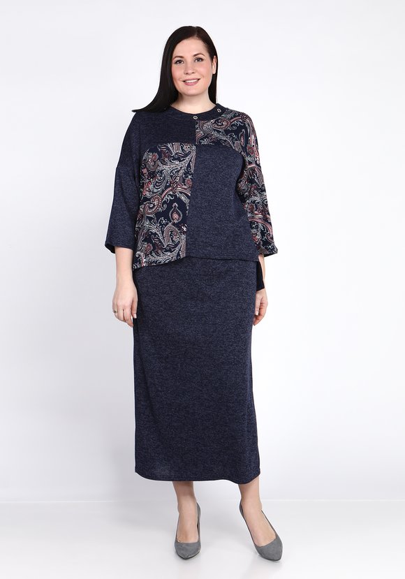 Костюм Золотой Романс шир.  580, рис. 1