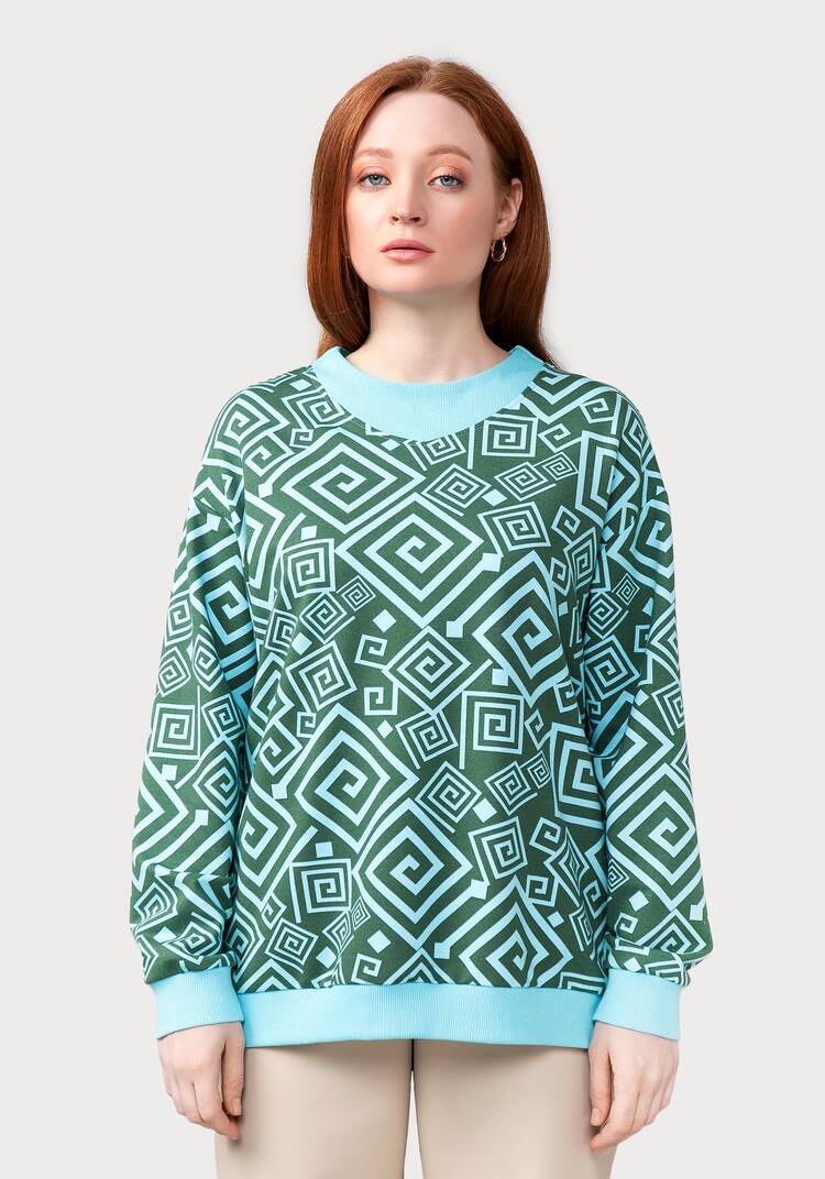 Джемпер из трикотажной ткани шир.  750, рис. 4