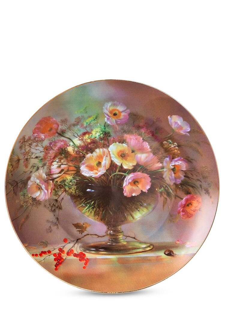 Тарелка декоративная из фарфора шир.  750, рис. 3