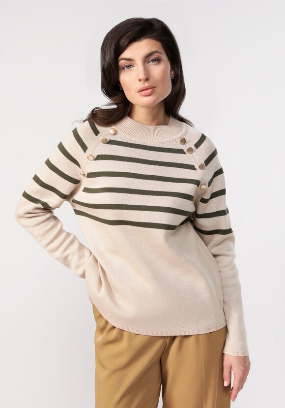 Джемпер-тельняшка в полоску шир.  580, рис. 17