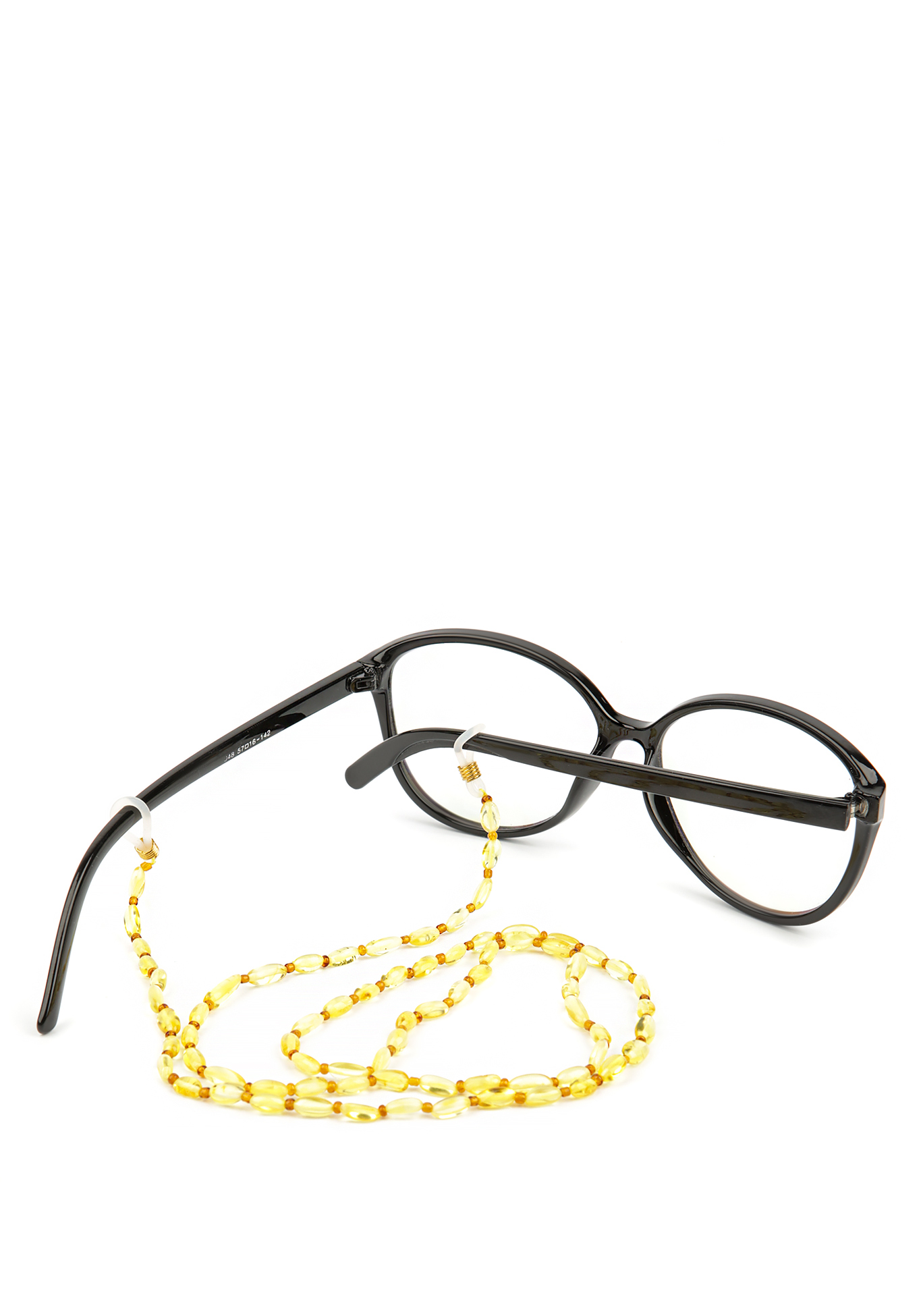 Бусы для очков «Янтарный стиль»