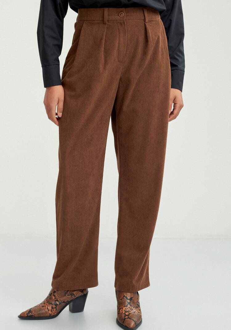 Брюки бананы с комфортным поясом шир.  750, рис. 9