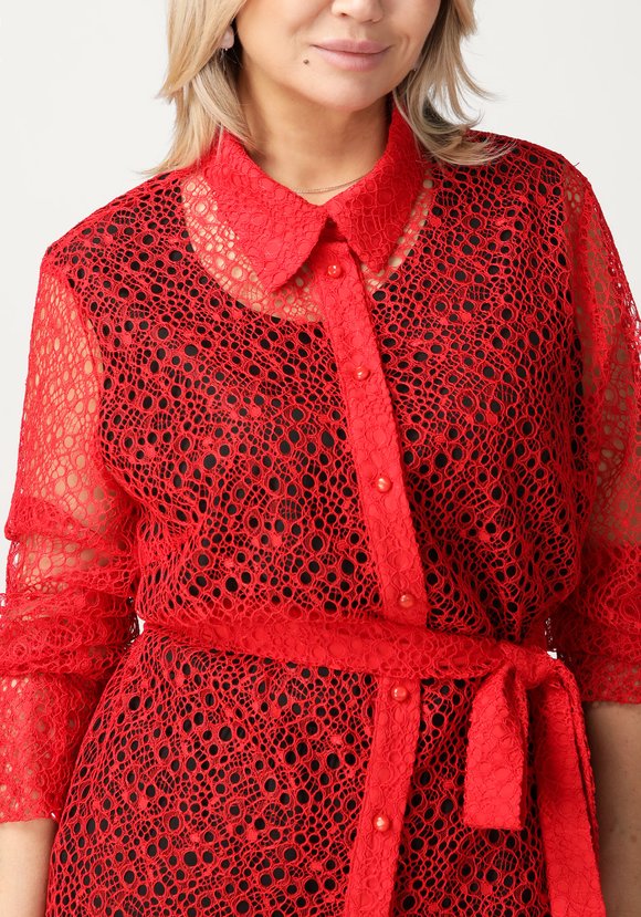 Блузка Кружевная мечта шир.  580, рис. 14