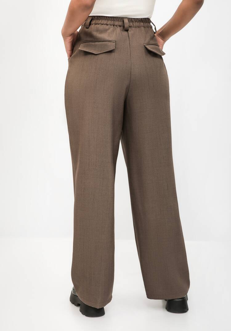 Брюки из натуральной смесовой ткани шир.  750, рис. 16