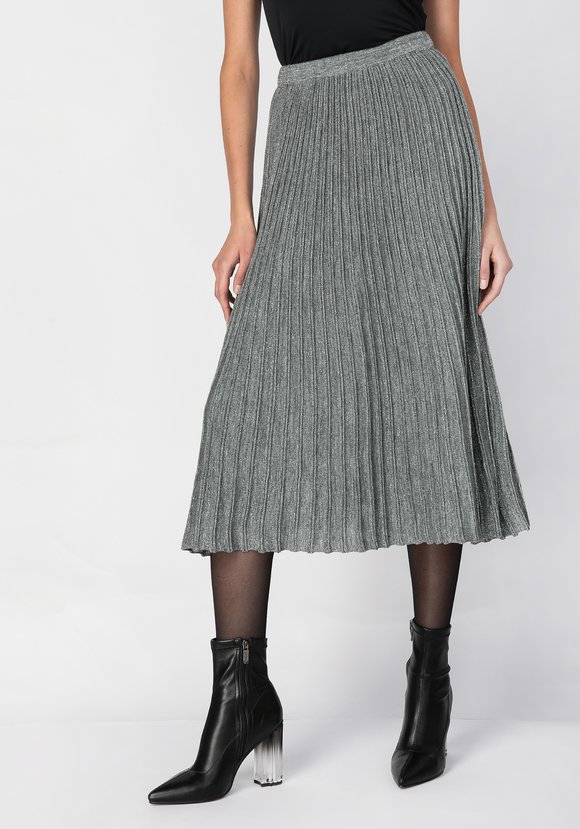 Юбка миди с метанитью шир.  580, рис. 2