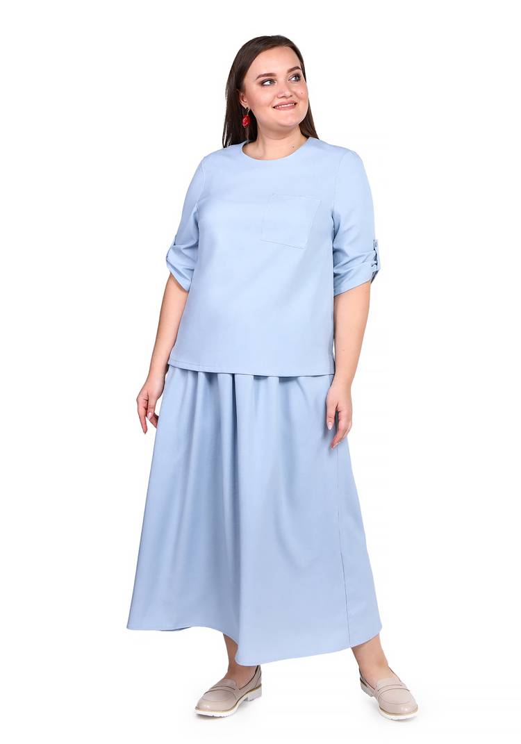 Блуза Прелесть Момента шир.  750, рис. 10