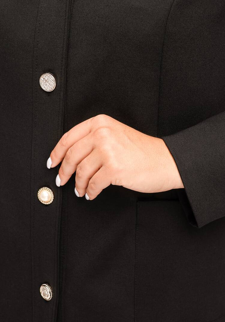 Пиджак с дизайнерскими пуговицами шир.  750, рис. 14