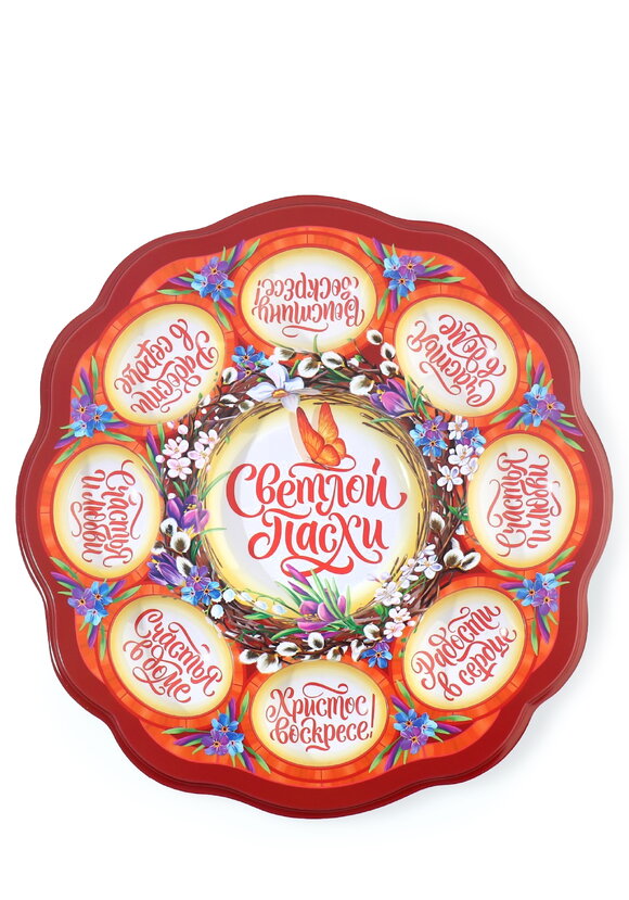 Пасхальная подставка на 8 яиц и кулич шир.  580, рис. 1