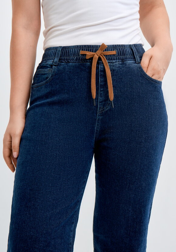 Джинсы утеплённые, широкие шир.  580, рис. 12