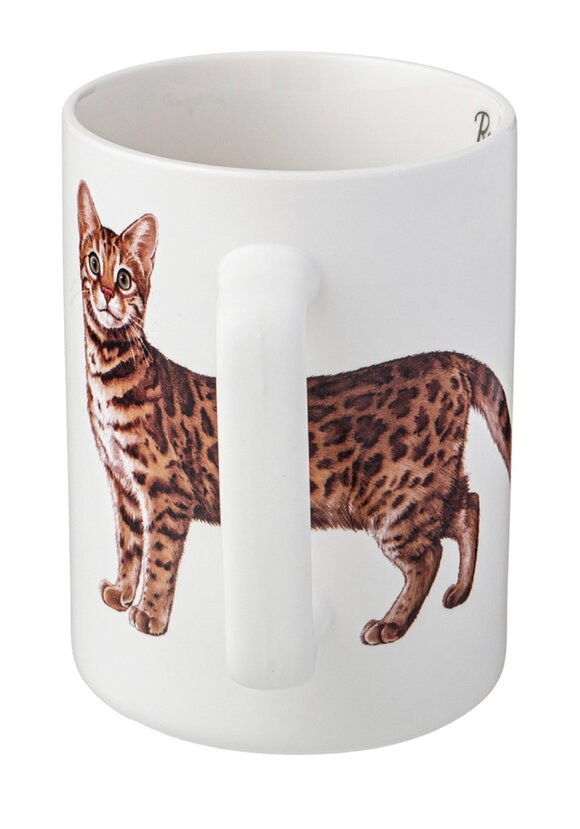 Кружки из фарфора Любимцы, 2 шт. шир.  580, рис. 11