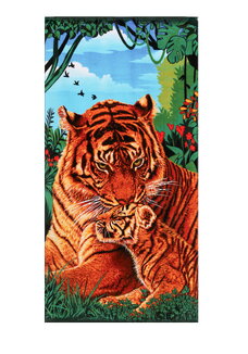 Полотенце пляжное