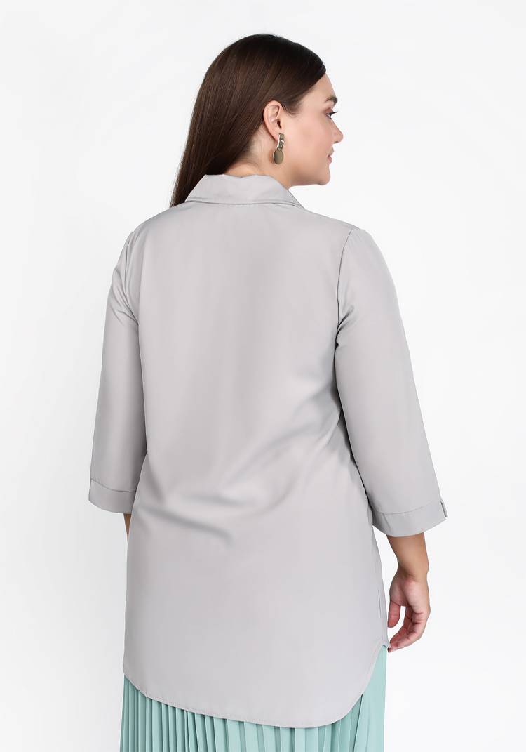 Блуза Приятная прогулка шир.  750, рис. 15