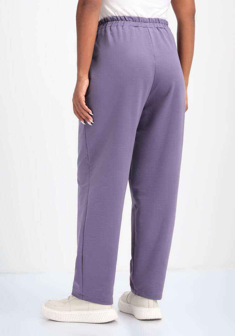 Брюки трикотажные с защипами по низу шир.  750, рис. 3