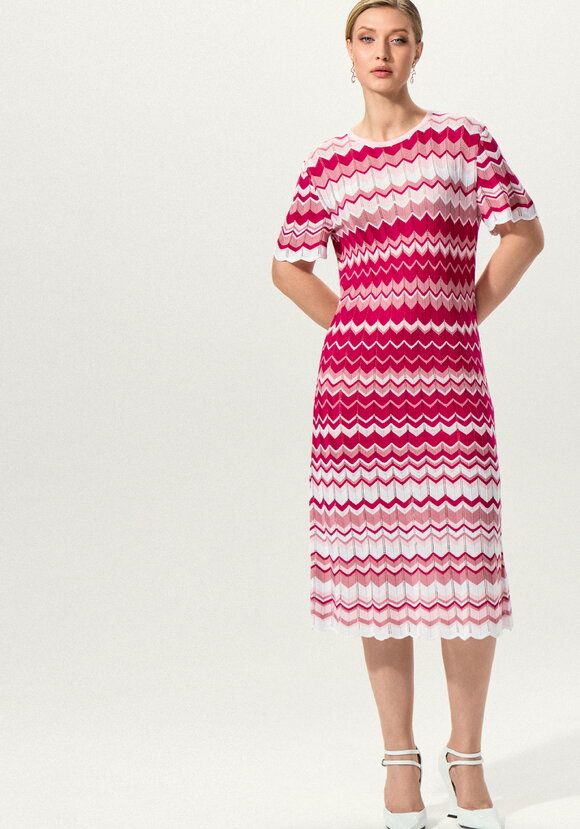 Платье с рисунком морской волны шир.  580, рис. 38