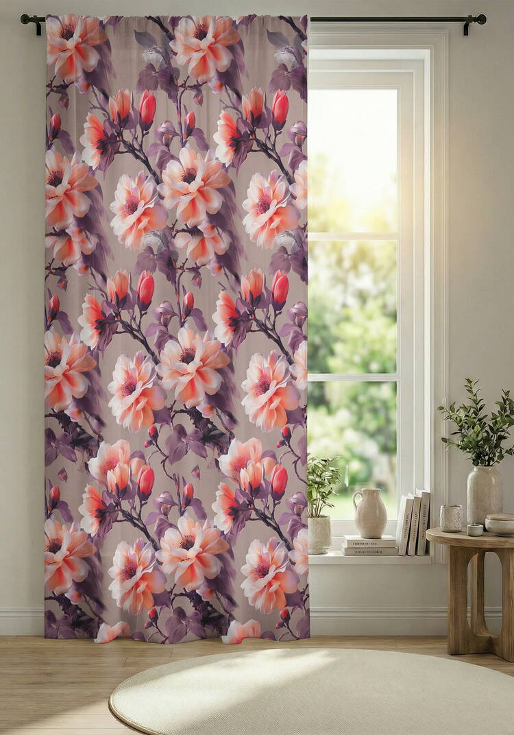 Тюль Весеннее настроение шир.  750, рис. 17