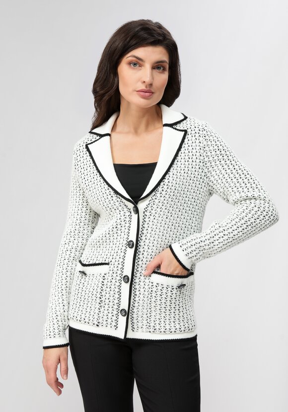 Пиджак с воротником и накладными карманами шир.  580, рис. 4