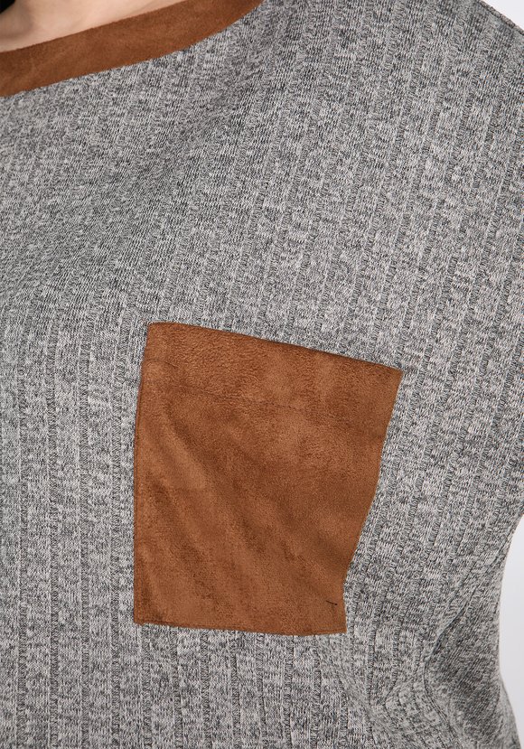 Джемпер с нагрудным карманом шир.  580, рис. 4