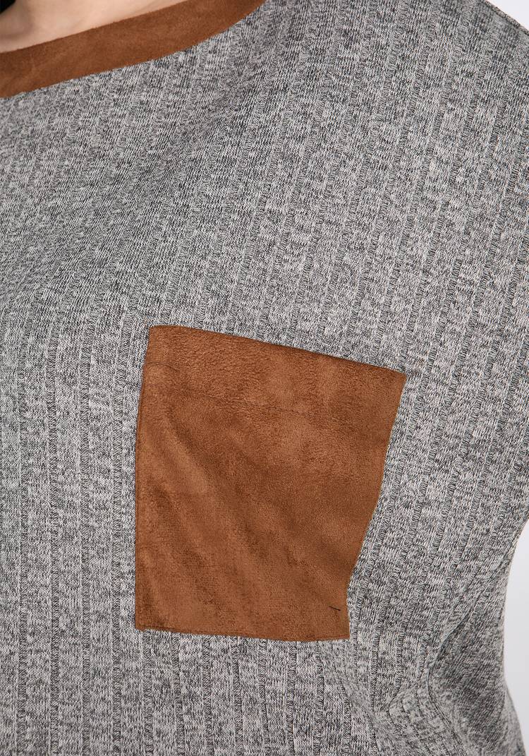 Джемпер с нагрудным карманом шир.  750, рис. 4