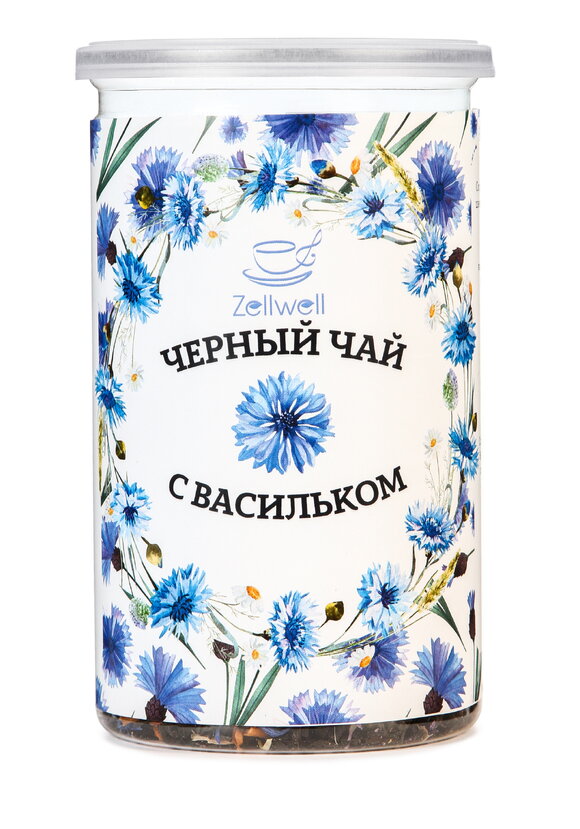 Черный чай с васильком, 2 шт. шир.  580, рис. 2