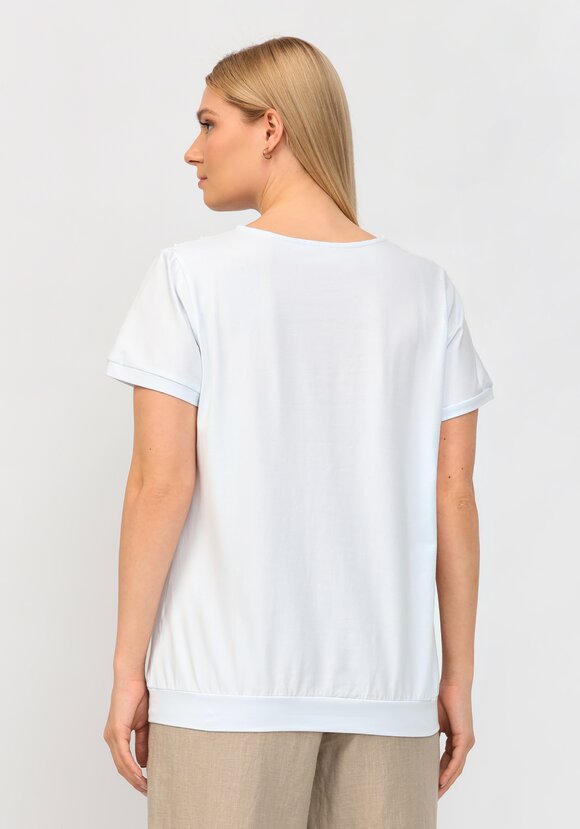 Блуза с кружевом Джульетта шир.  580, рис. 8