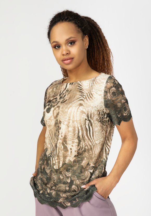 Блуза Удачный выбор шир.  580, рис. 10