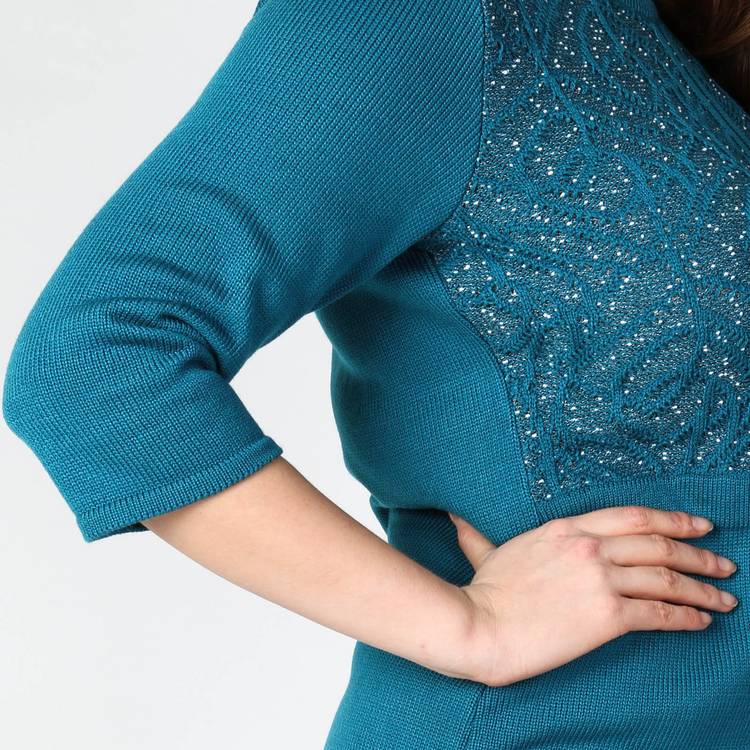 Платье с рукавом 3/4 шир.  750, рис. 14