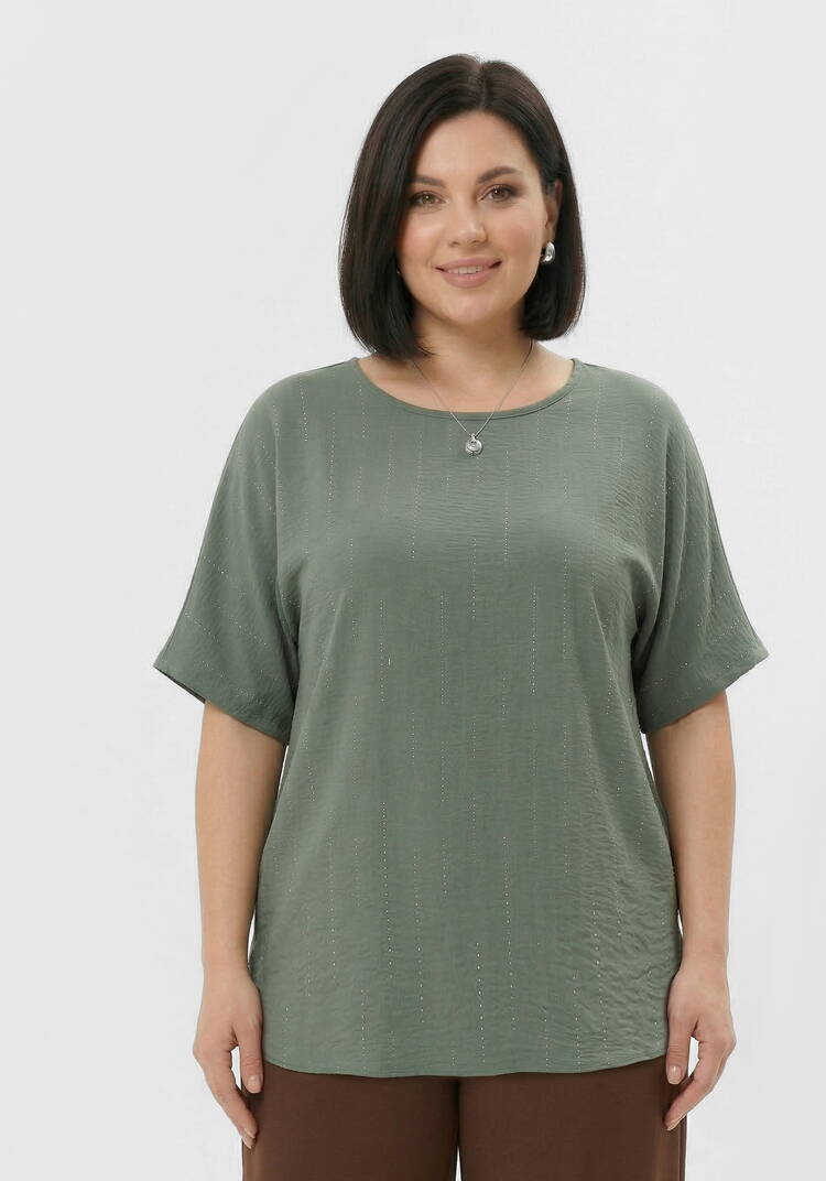 Блуза Танцующие капли дождя шир.  750, рис. 4