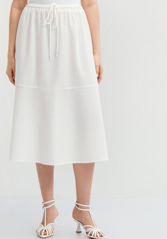 Юбка-годе изо льна шир.  580, рис. 12