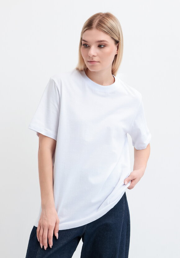 Футболка базовая хлопковая шир.  580, рис. 1