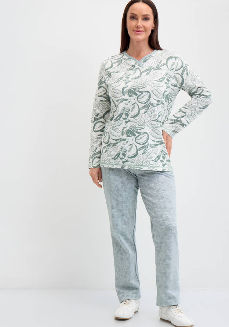 Пижама утеплённая с начёсом шир.  750, рис. 8