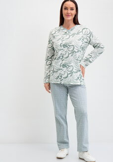 Пижама утеплённая с начёсом