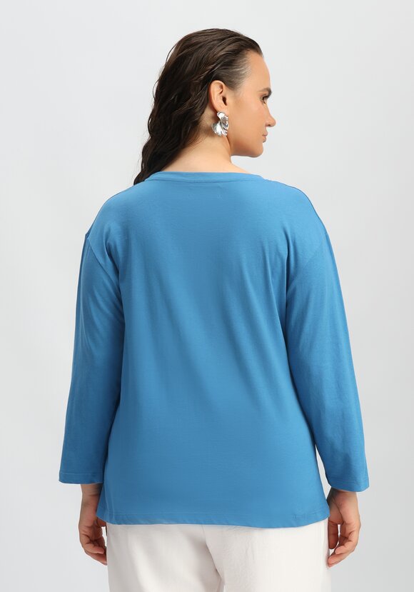 Лонгслив с цветами 3D шир.  580, рис. 11